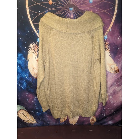 NWT Jocelyn Smith Ladies' Tan 3XL Sweater Cowl - Picture 6 of 6